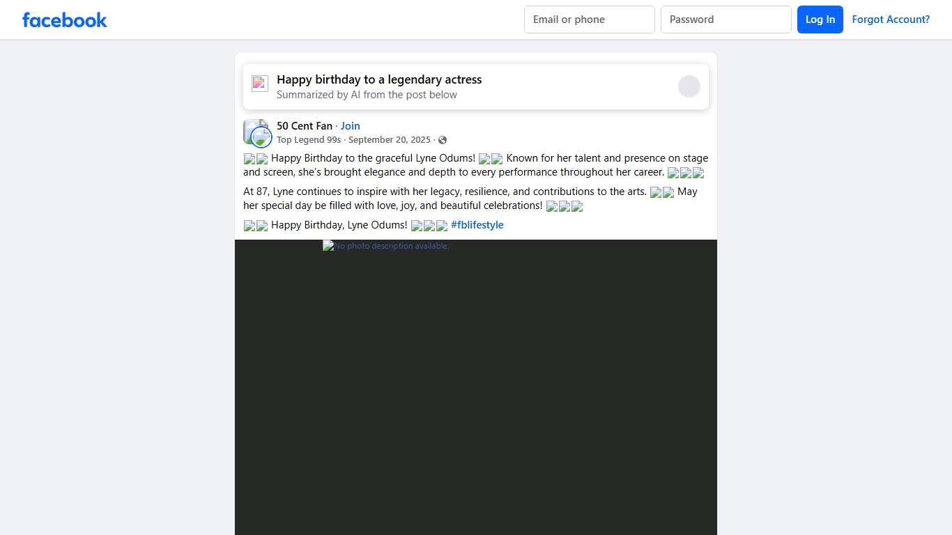 50 Cent Fan | 🎉🌸 Happy Birthday to the graceful Lyne Odums | Facebook